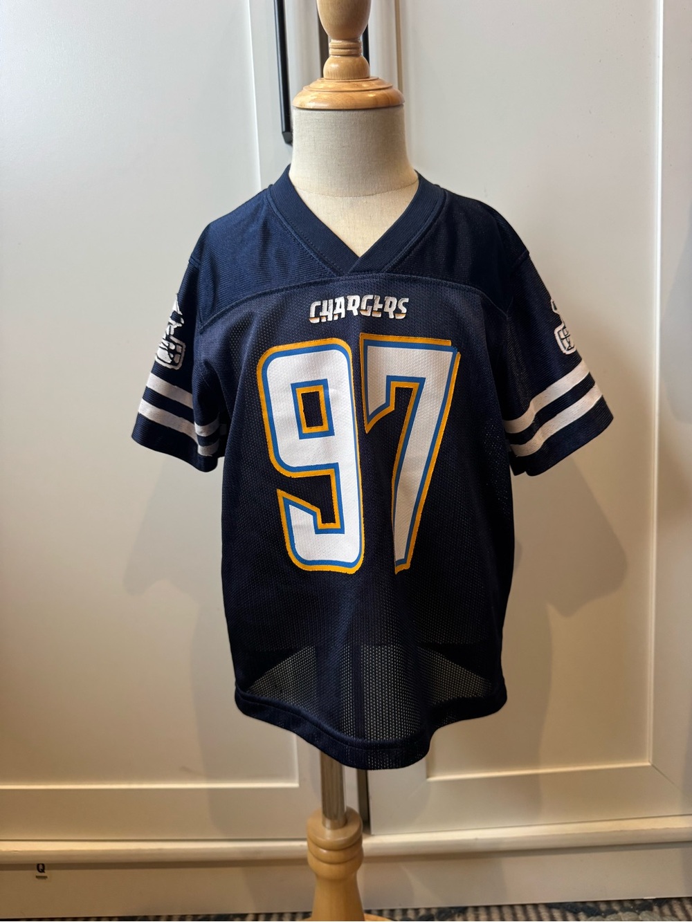 Chargers Navy Blue Joey Bosa #97 Kids Jersey 4T